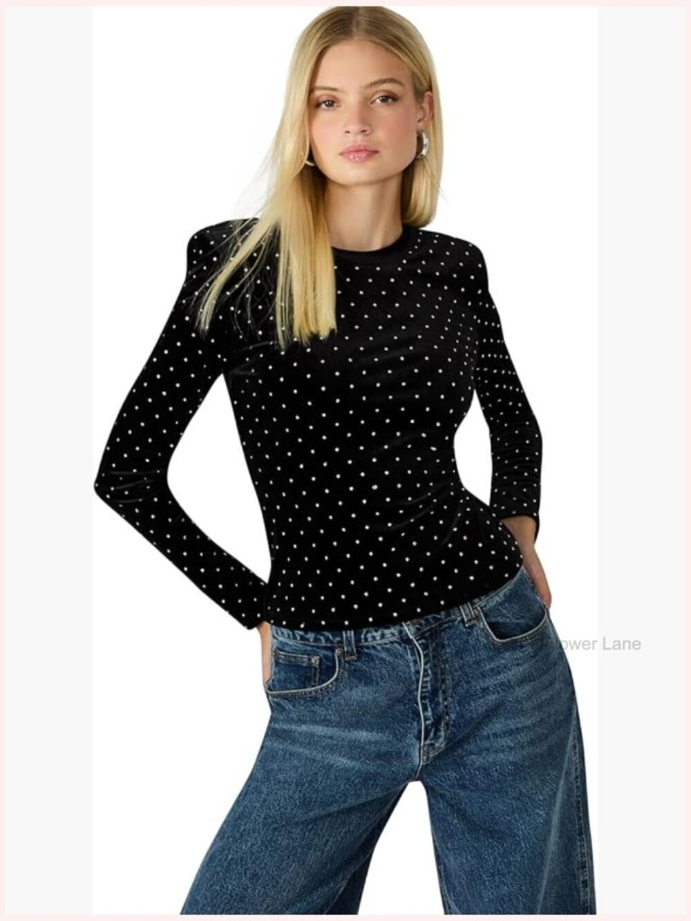 Long Sleeve Crew Neck T-Shirt Polyester Spandex